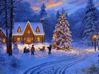 Mark Keathley Рождество. Открытка для мужчины